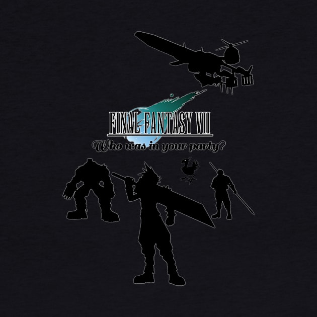 Final Fantasy VII - Who was in your party? (Barret & Cid) by cmarabate